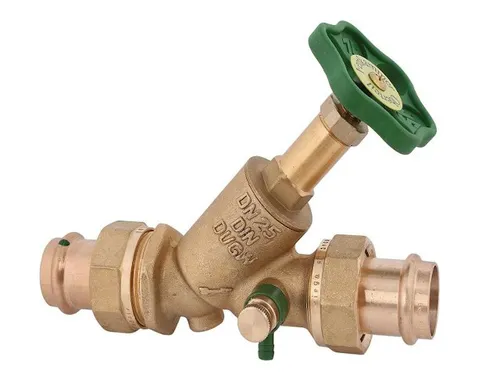 Freistromventil mit pr. V. Schr.-Viega DN 25/28mm