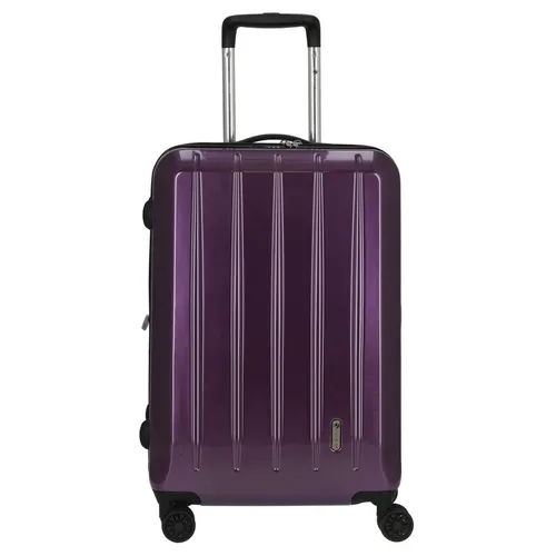 CHECK.IN London 2.0 - 4-Rollen-Trolley 67 cm - Stylischer Koffer mit 4-Zwillingsrollen und TSA-Zahlenschloss, ideal für komfortables Reisen. Robuster ABS/Polycarbonat-Materialmix bietet Leichtigkeit und Stabilität.