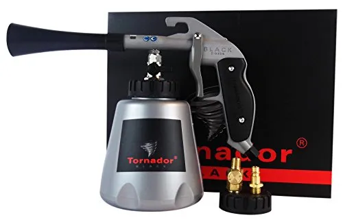 Tornador Black Z-020 S Serie - Professioneller Innenraumpflege - Ergonomischer, kälteisolierter und vibrationsarmer Reinigungstool für den professionellen Dauereinsatz mit optimiertem Luftverbrauch und verbessertem Abzug.