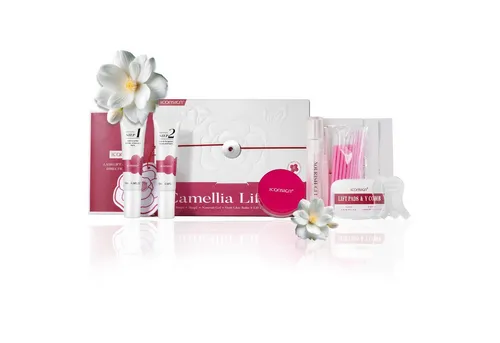 Iconsign Wimpern- und Augenbrauenlifting Set Camellia - Professionelles Wimpern- und Augenbrauenlifting Set für zu Hause. Sanfte, vegane Formel mit Kamelien-Extrakt sorgt für langanhaltenden Schwung und Fülle der Wimpern und Augenbrauen – bis zu 9 Wochen sichtbar!