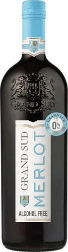 Grand Sud Rotwein Merlot alkoholfrei 1 l