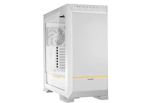 be quiet! BGW51 - Weißes PC-Gehäuse für ATX, EATX, micro ATX, Mini-ATX und XL-ATX, aus hochwertigem Aluminium mit 19 cm Platz für optimale Kühlung