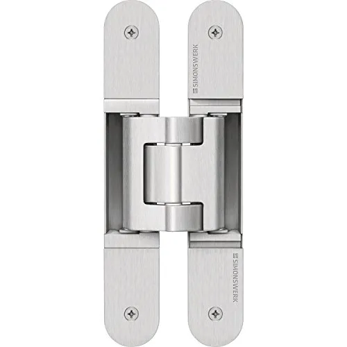 Simonswerk Tectus TE 540 3D Türband - Zubehör für Möbel: Hochwertiges verdeckt liegendes Türband für Türen bis 120 kg, ideal für elegante Lösungen mit komfortablen 3D-Verstellmöglichkeiten und Feuerschutz-Zulassung.