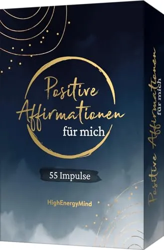 positive Affirmationen für mich: Liebevolle Impulse für mehr Glück, Selbstliebe, Achtsamkeit. Karten in edlem Design. Schönes Geschenk zu Geburtstag, Weihnachten, Ostern 55