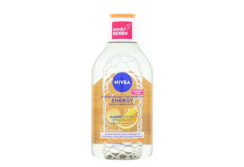 Nivea Gesichtspeeling NIVEA Mizellenwasser Energy Gesicht Augen Lippen Ohne Parfüm Für alle