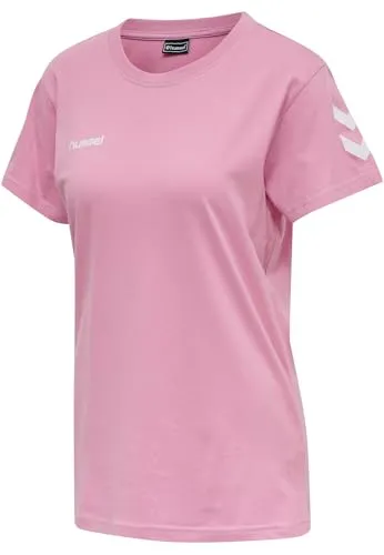 Hummel HmlGO Cotton T-Shirt Woman S/S, Cotton Candy, XS