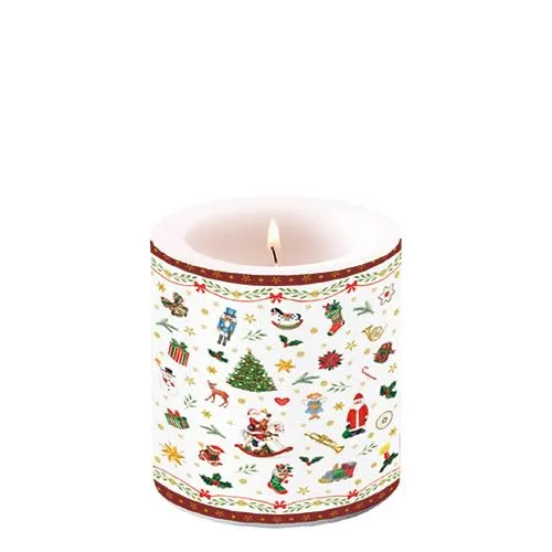 Ambiente® Weihnachtskerze klein – Candle small von Ambiente