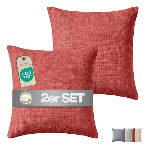 Zierkissen Rot von INSPINOVIA