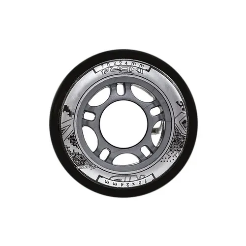 Nils Extreme Black Inline Skate Rollen (4er-Set) | 70 mm, 72 mm oder 76 mm | 82A Härte und High Rebound PU