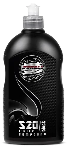 Scholl Autopolitur S20 black 1kg - Hochglanzpolitur für perfekten Lack - Autopflege & Motorradpflege, effektive Lackaufbereitung für ein strahlendes Finish und optimalen Schutz