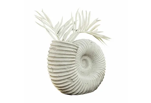 Mirabeau Übertopf Vase Korrellin creme in beige von Mirabeau