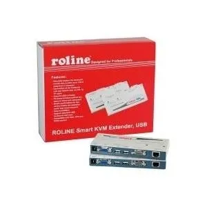 Roline Smart KVM Verlängerung über RJ-45, VGA, USB (14.01.3249)