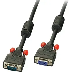 Lindy 36391 VGA-Kabel 0,5 m VGA (D-Sub) Schwarz