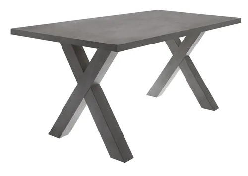 Mäusbacher Esstisch Mister - TOPSELLER mit X-Form Gestell - Esstisch in modernem Design mit pflegeleichten Oberflächen, ideal für Familienessen und Spieleabende. Verfügbar in verschiedenen Größen für perfekte Anpassung an Ihren Raum.