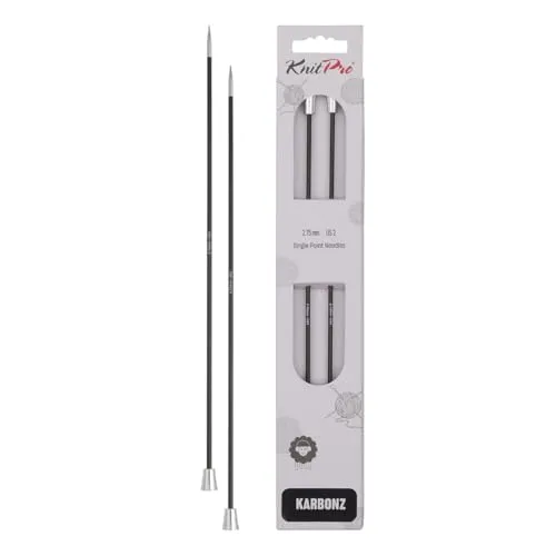 KnitPro Karbonz Lange Nadeln 10