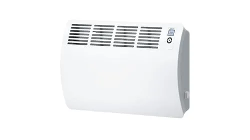 STIEBEL ELTRON Wandkonvektor CON 20 Premium - 2 kW für ca. 25 m², VDE geprüft mit LC-Display, Wochentimer und energiesparendem Silent Mode