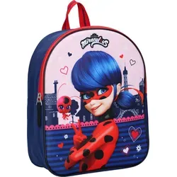 Vadobag 3D Kinderrucksack 9 Liter Miraculous Super Secret - Rot