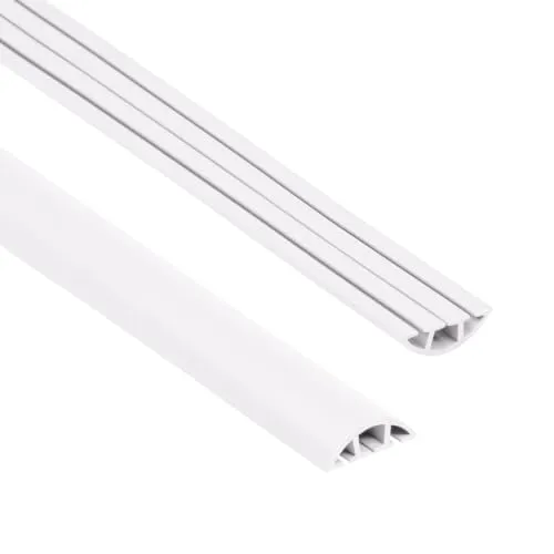 Quest Kabelkanal PVC halbrund 60 mm 3 Kanäle
