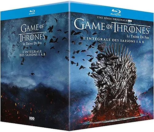 Game of Thrones Staffel 1-8 Box Blu-Ray | Komplettserie mit Extras - DVDs & Blu-rays - Limitierte Auflage der kompletten Serie mit deutschen und internationalen Extras für ein unvergessliches Seherlebnis.