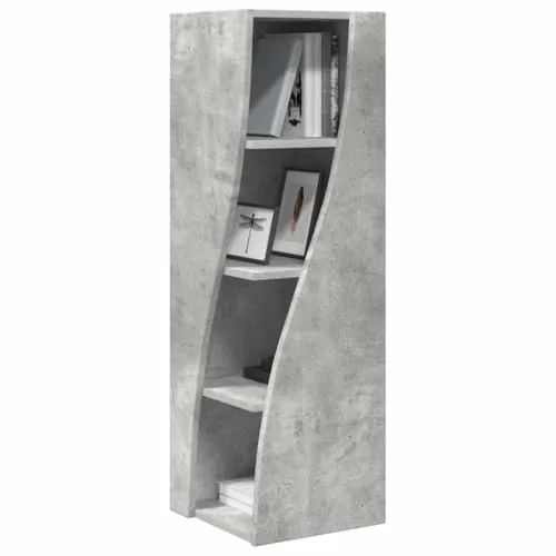 vidaXL Eckschrank Beton Grau 32x32x102cm