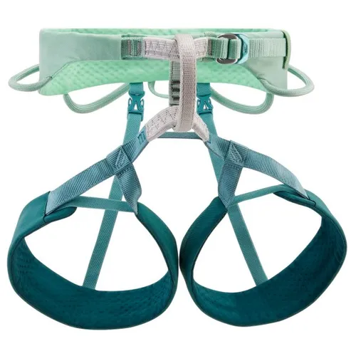 Petzl Selena - Allround-Klettergurt jade grün L - Hüftgurt für Damen, optimaler Komfort und Bewegungsfreiheit beim Klettern, ideal für Halle und Fels mit elastischen Beinschlaufen.