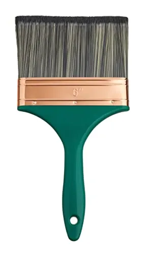 ProDec 150 mm – Professioneller Wandpinsel mit reinen Borsten in Handwerksqualität für schnelles Streichen mit Dispersionsfarben an Wänden und Decken