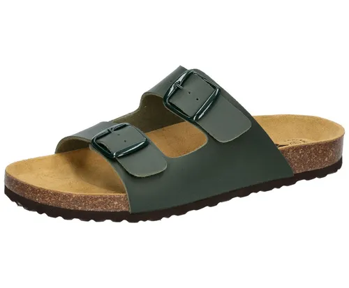 Lico Herren Pantolette Bioline Man, grün, 43 EU von LICO