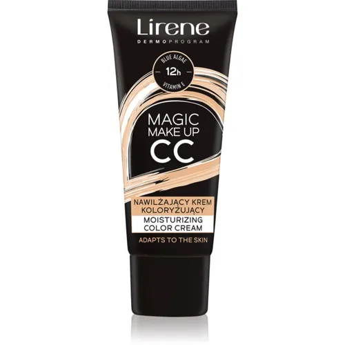 Lirene Magic CC Cream 30 ml - Getönte Tagescreme für einen makellosen Teint - Tagespflege für Damen mit feuchtigkeitsspendender Wirkung, die Hautunreinheiten abdeckt und einen einheitlichen Teint für einen perfekten Make-up-Look schafft.