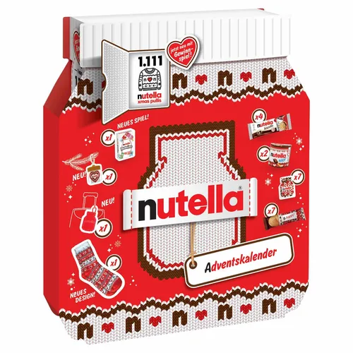 nutella Adventskalender 2024 von Ferrero Deutschland GmbH