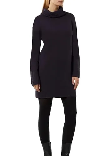 Comma Mini-Strickkleid mit Zopfdetail am Ärmel von comma,