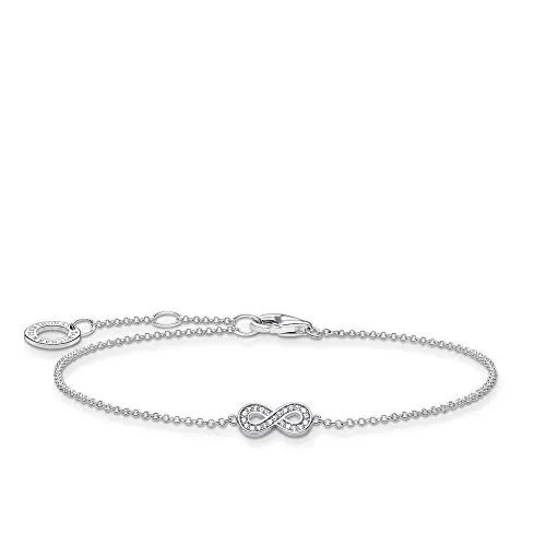 Thomas Sabo Armband Infinity aus 925 Sterling Silber - Elegantes Armband für Damen aus hochwertigem 925er Sterlingsilber, perfekt als individuelles Geschenk zu besonderen Anlässen.