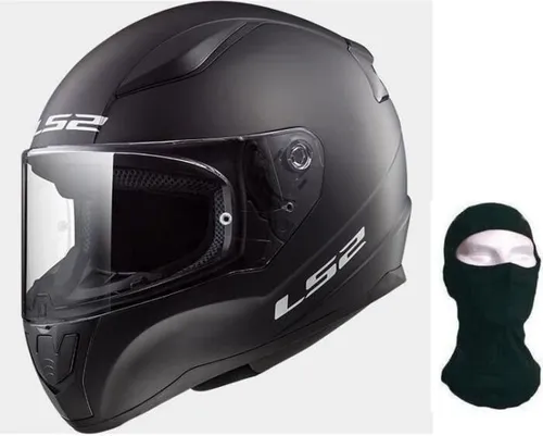 LS2 FF353 Rapid Helm Farbe: Schwarz Matt, Grösse: M (57/58)