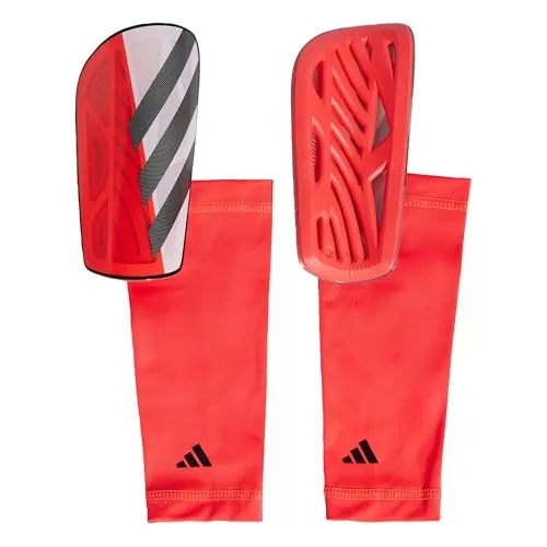 ADIDAS Schoner Tiro League - Schienbeinschoner mit perfekter Anpassung und sicherem Sitz dank Kompressionsmanschette. Ideal für Tragekomfort und optimale Aufpralldämpfung auf dem Platz.