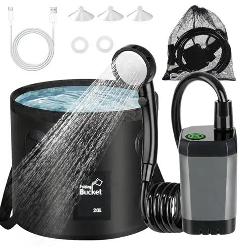 Mobile Toiletten & Duschen Schwarz von Mkitnvy