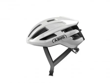 ABUS Rennradhelm PowerDome - leichter Helm mit optimaler Belüftung - Fahrradhelm für Damen und Herren, Made in Italy, mit innovativem Belüftungssystem für kühlen Kopf und individuelle Passform dank Zoom Ace Justier-System.