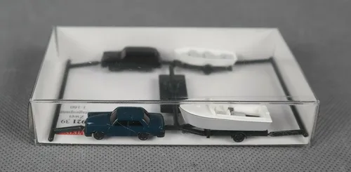 WIKING 092139/0921 39 (Spur N,1:160) 2 Bootsgespanne/2x PKW mit Bootsanhänger