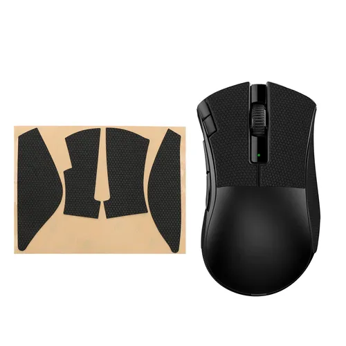 Gaming Maus Grip Tape für Razer DeathAdder V2 X Maus in schwarz von kwmobile