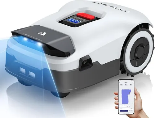 Produktbild Rasenmähroboter ANTHBOT KI – Drahtloser Mähroboter für präzises Mähen