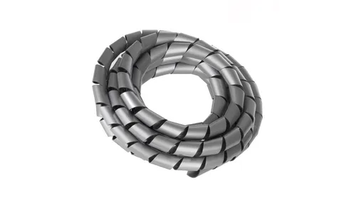 Osłona maskująca na kable Maclean MCTV-687S (20.4*22mm) 3m srebna spirala MCTV-6