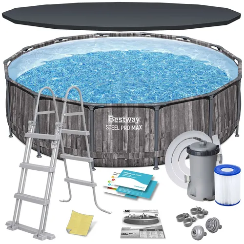 Rahmen-Gartenpool 427 x 107 cm 11-in-1 Bestway 5614Z