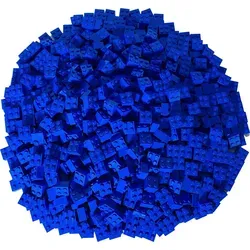 Produktbild LEGO® 2x2 Steine Bausteine Blau