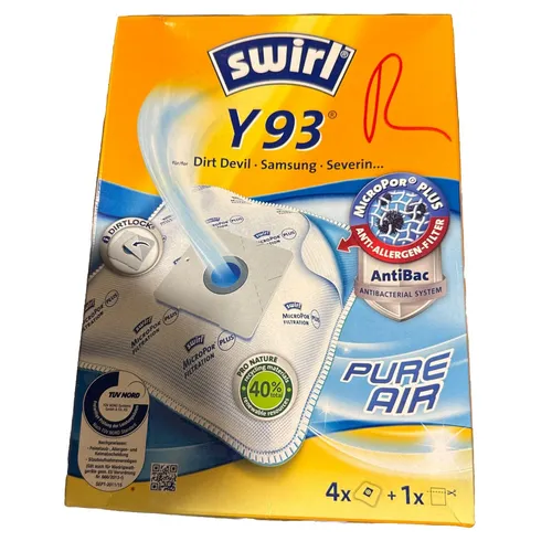 20 Staubbeutel Dustwave D26 für Swirl Y93 von Swirl
