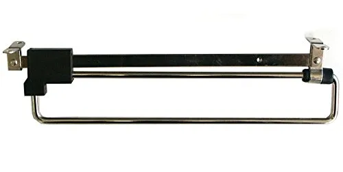 livingpoint24 Kleiderbügelhalter Kleiderbügelauszug 350 mm Garderobenhalter Kleiderhaken ausziehbar *531