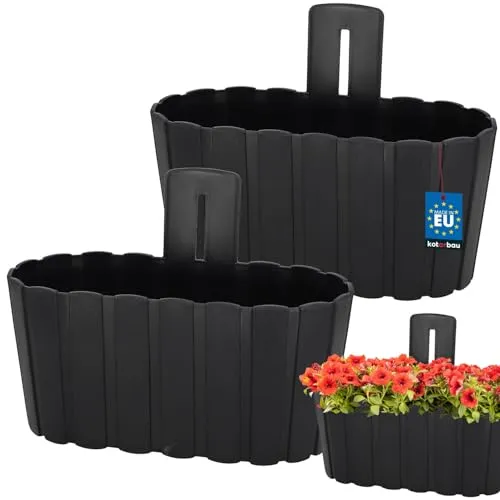KOTARBAU® 2er Set Blumenkasten Balkon