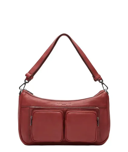 Liebeskind Maia Schultertasche M Leder 35 cm rot - Handtaschen aus hochwertigem Leder, stilvolles Design und ideal für den täglichen Gebrauch.