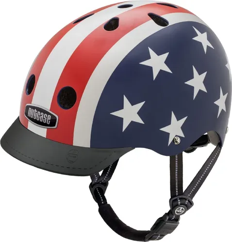 Nutcase Fahrradhelm Street , Stars and Stripes, S