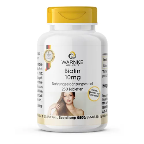 Warnke Vitalstoffe | Biotin 10mg