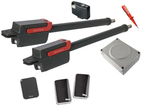 Nice TITAN 6024HS KIT Drehtorantrieb 2-flüglig + 1x Handsender ON2E + Lichtschranken EPMB EADAMS Set 4in1 HI-SPEED