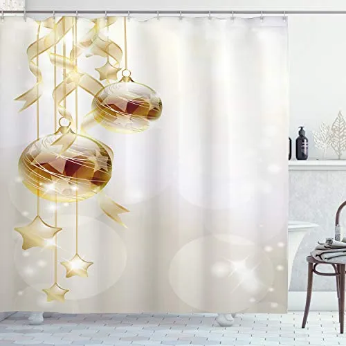 ABAKUHAUS Weihnachten Duschvorhang von Abakuhaus