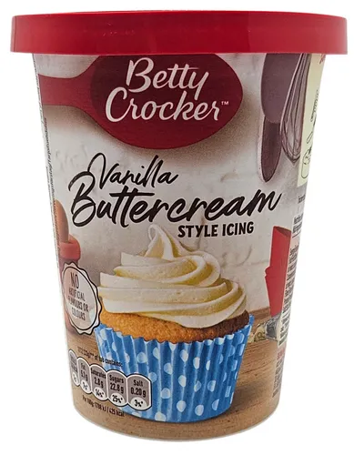 Produktbild Betty Crocker Vanilla Buttercream Style Icing (400g)